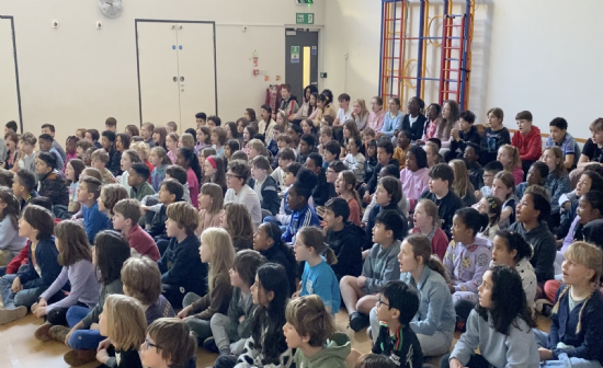 KS2 singing 'Firework' by Katy Perry