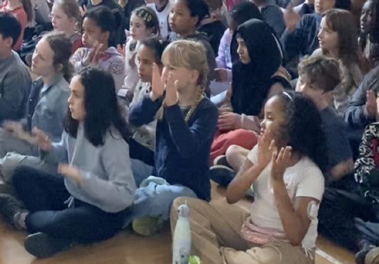 KS2 singing assembly warm up